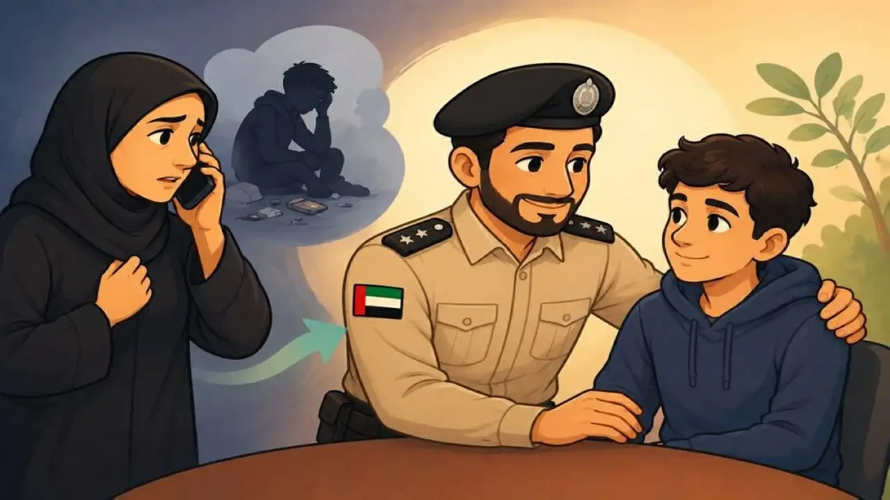 أم في الشارقة تنقذ ابنها البالغ 16 عاماً من المخدرات